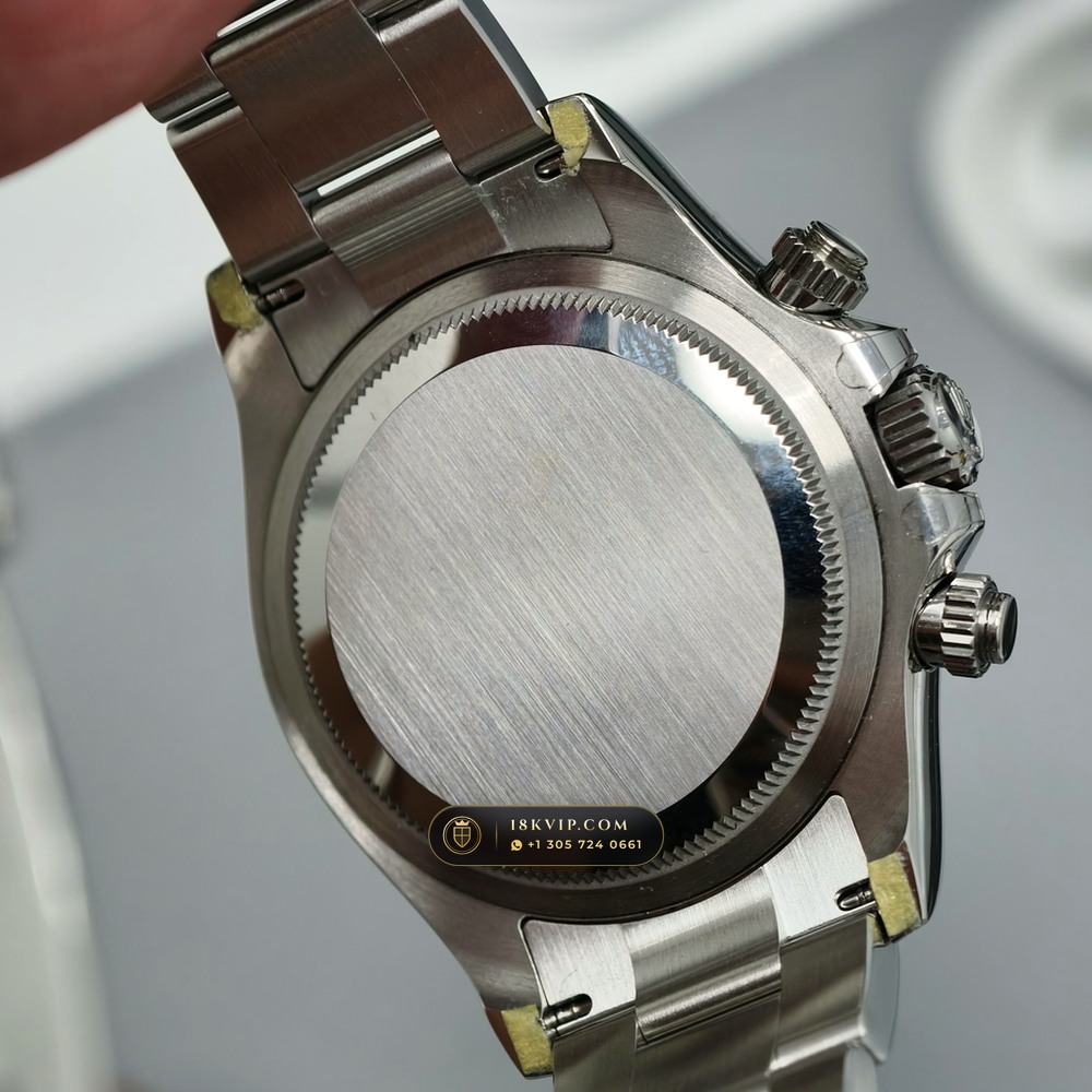Rolex Cosmograph Daytona Custom SW Dial Deep Crystal Optics Ref. 126500 — Private Vault Edition — Studio Gallery Plate VIII in 904L Stainless Steel Custom Architecture (143.1g Verified Mass, Rolex Manufacture Cal. 4131 - 72h Power Reserve)