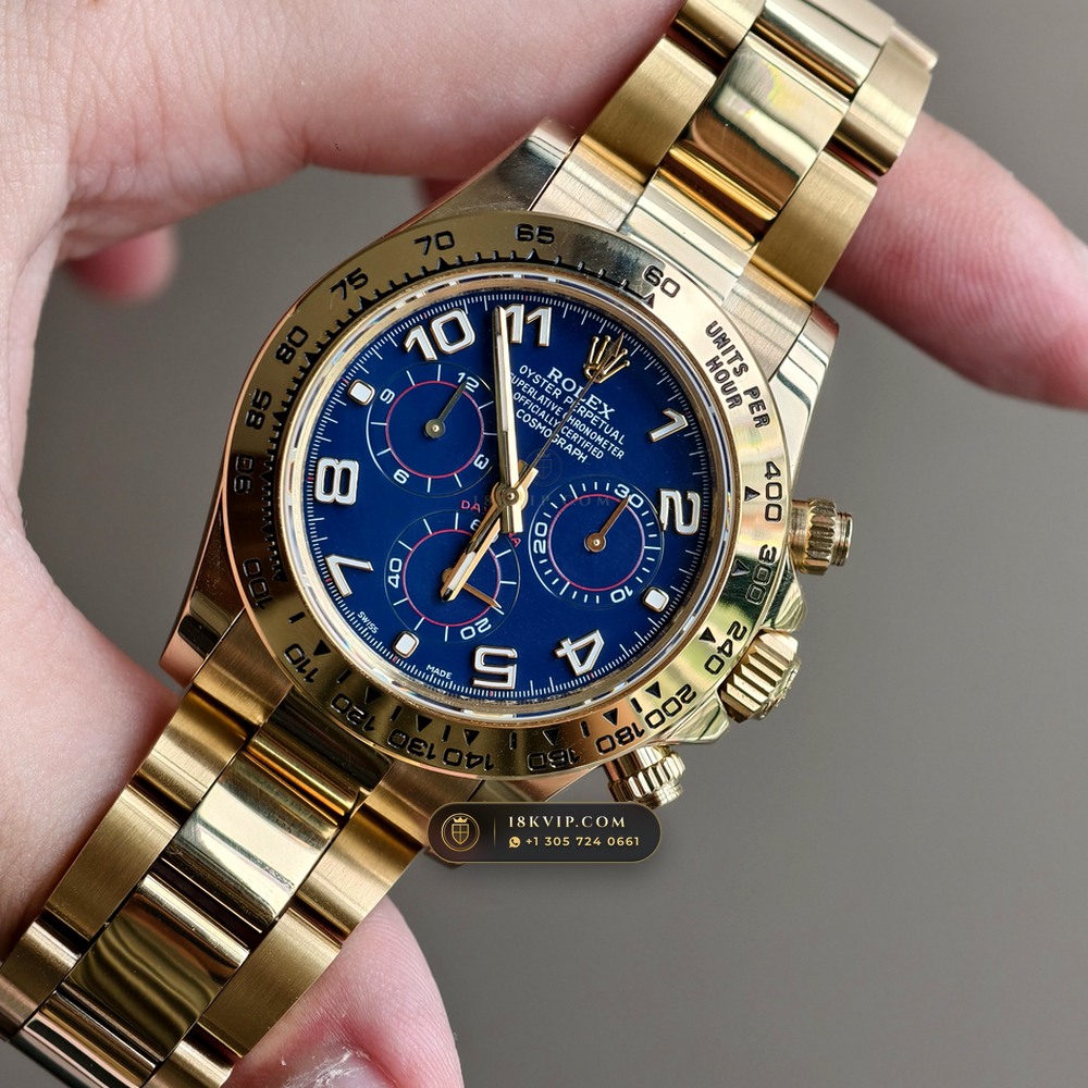 Rolex Cosmograph Daytona 18K Yellow Gold Ref. 116528 — Private Vault Edition — Studio Gallery Plate III in 18K Yellow Gold Au750 (216.2g Verified Mass, Rolex Manufacture Cal. 4130 - 72h Power Reserve)