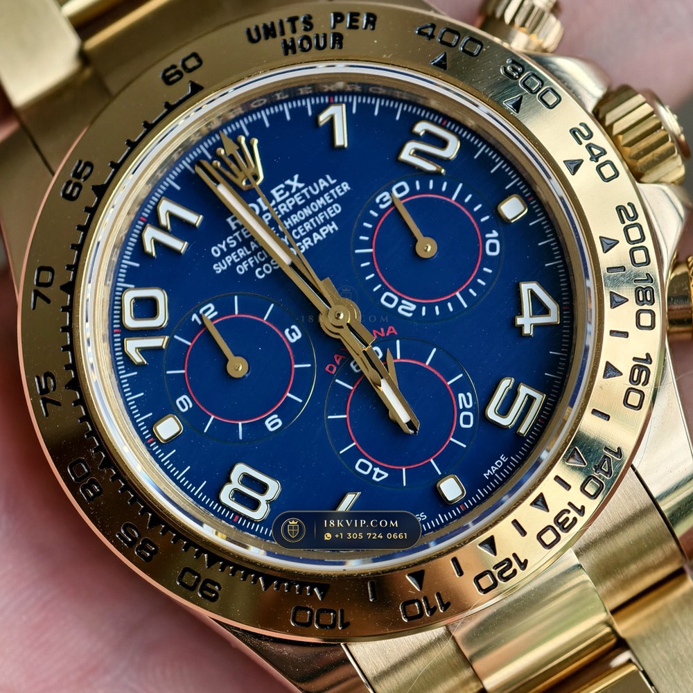 Rolex Cosmograph Daytona 18K Yellow Gold Ref. 116528 — Private Vault Edition — Studio Gallery Plate IV in 18K Yellow Gold Au750 (216.2g Verified Mass, Rolex Manufacture Cal. 4130 - 72h Power Reserve)