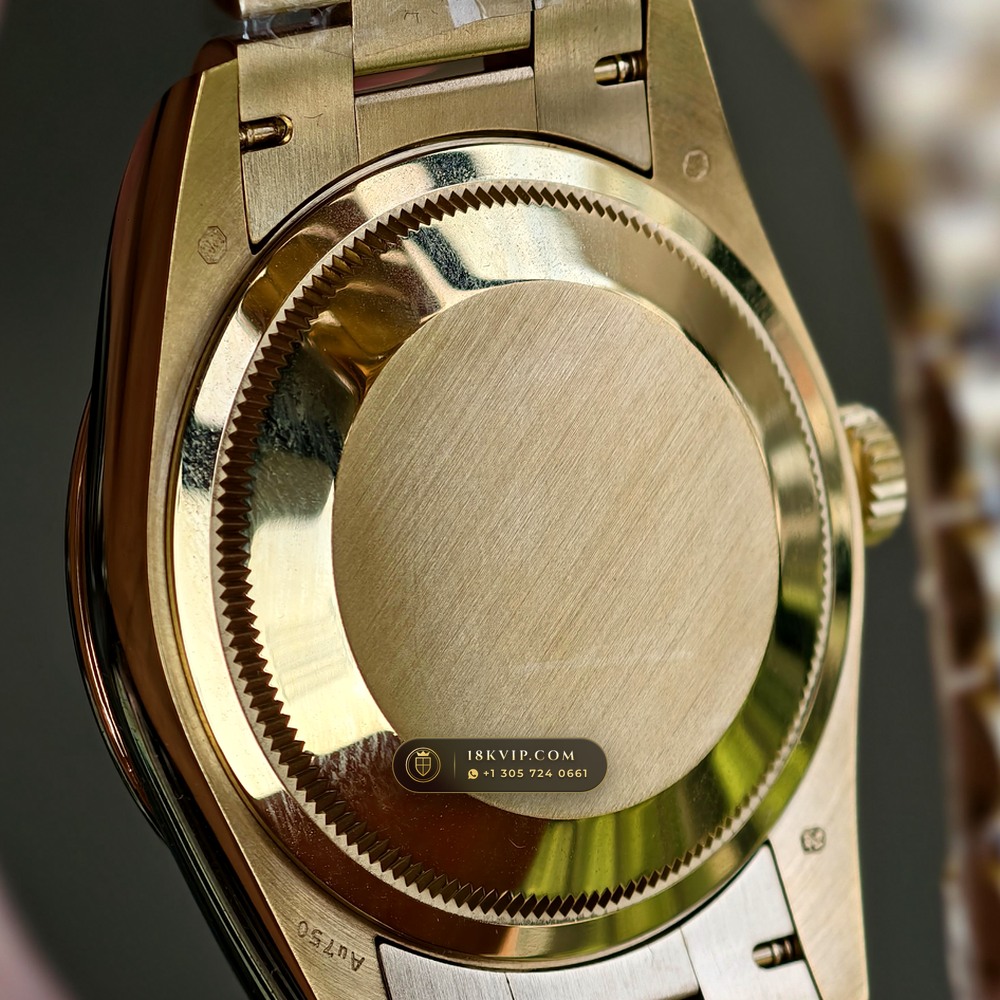Rolex Day-Date 36 Natural Ferrite Stone Dial 18K Yellow Gold Ref. 18238 — Private Vault Edition — Studio Gallery Plate VIII in 18K Yellow Gold Au750 (141.5g Verified Mass, Rolex Manufacture Cal. 3155)