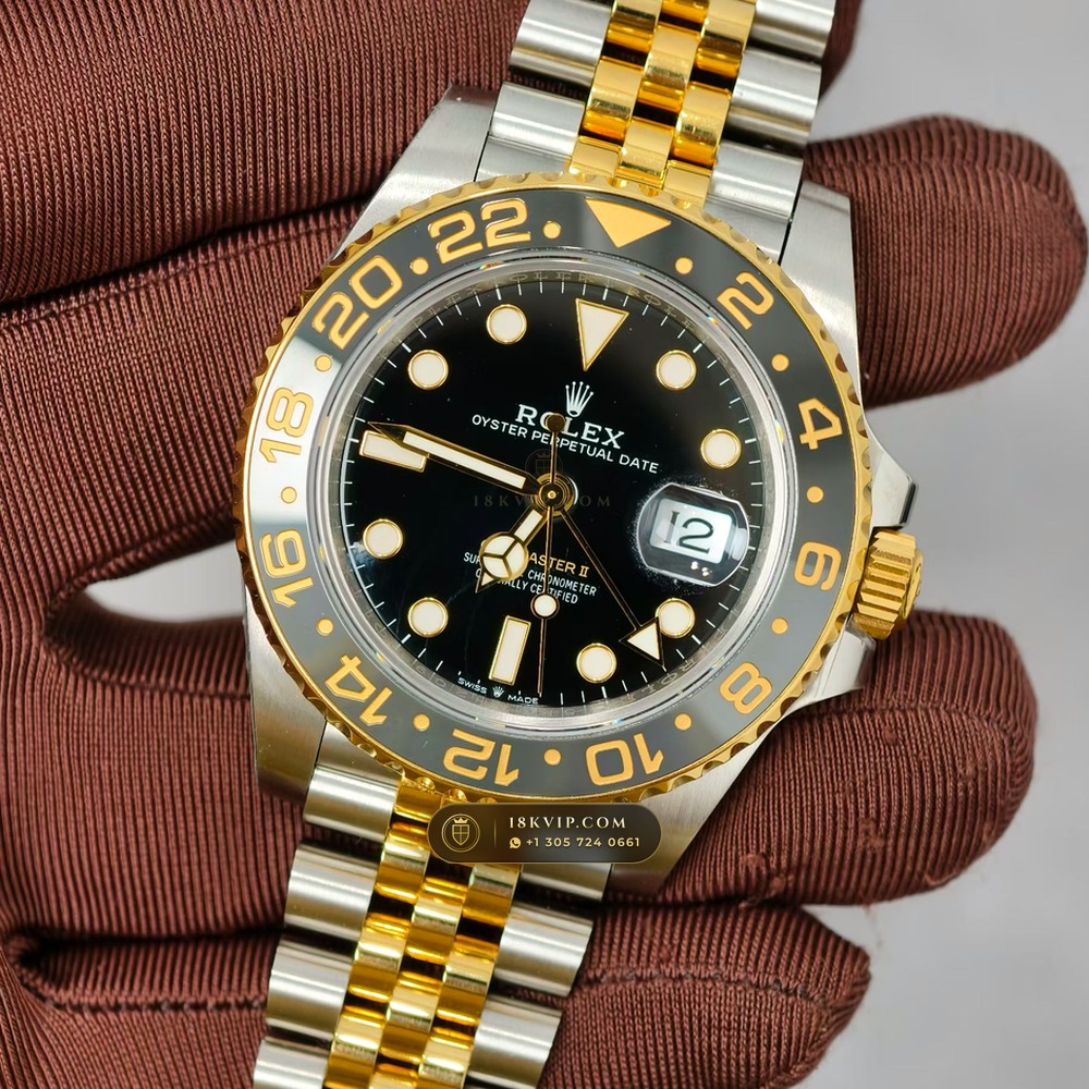 Rolex GMT-Master II Guinness / Zombie Grey & Black Cerachrom Ref. 126713GRNR — Private Vault Edition — Studio Gallery Plate III in 904L Stainless Steel Custom Architecture (172.1g Verified Mass, Rolex Manufacture Cal. 3285 - 70h Power Reserve)