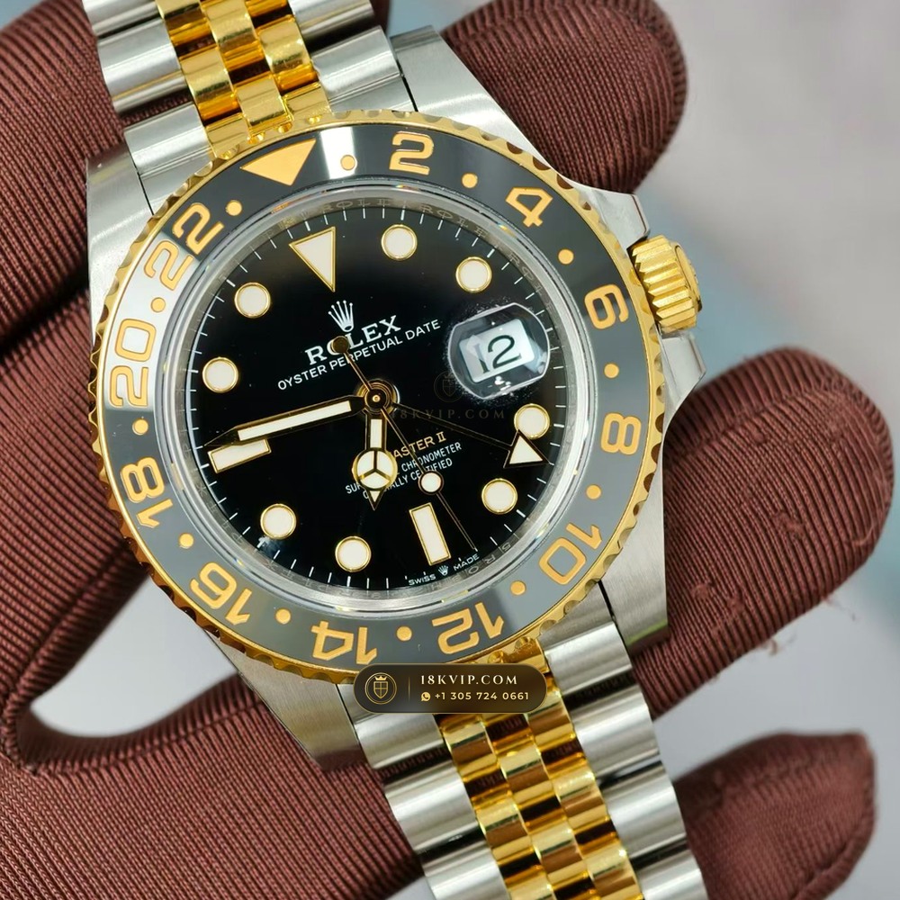 Rolex GMT-Master II Guinness / Zombie Grey & Black Cerachrom Ref. 126713GRNR — Private Vault Edition — Studio Gallery Plate IV in 904L Stainless Steel Custom Architecture (172.1g Verified Mass, Rolex Manufacture Cal. 3285 - 70h Power Reserve)