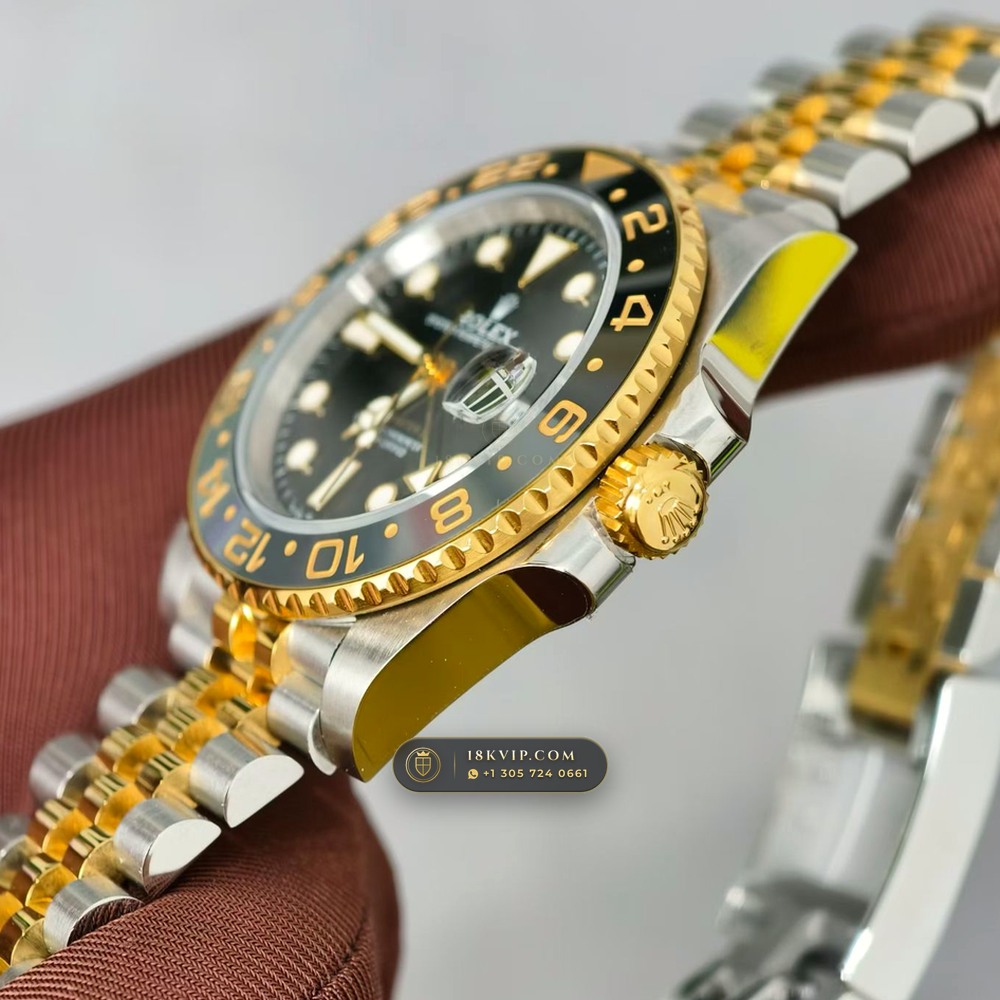 Rolex GMT-Master II Guinness / Zombie Grey & Black Cerachrom Ref. 126713GRNR — Private Vault Edition — Studio Gallery Plate V in 904L Stainless Steel Custom Architecture (172.1g Verified Mass, Rolex Manufacture Cal. 3285 - 70h Power Reserve)