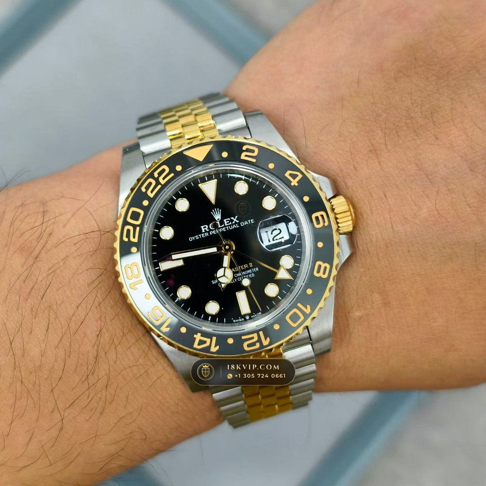 Rolex GMT-Master II Guinness / Zombie Grey & Black Cerachrom Ref. 126713GRNR — Private Vault Edition — Studio Gallery Plate IX in 904L Stainless Steel Custom Architecture (172.1g Verified Mass, Rolex Manufacture Cal. 3285 - 70h Power Reserve)
