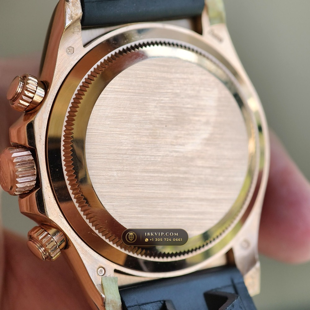 Rolex Cosmograph Daytona Gibeon Meteorite Dial 18K Everose Gold Ref. 126515LN — Private Vault Edition — Studio Gallery Plate VII in 18K Rose Gold Au750 (160.8g Verified Mass, Rolex Manufacture Cal. 4131 - 72h Power Reserve)
