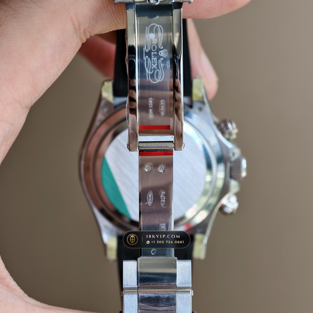 Rolex Cosmograph Daytona Gibeon Meteorite Dial 18K White Gold Ref. 126519LN — Private Vault Edition — Studio Gallery Plate VIII in 18K White Gold Au750 (160.2g Verified Mass, Rolex Manufacture Cal. 4131 - 72h Power Reserve)