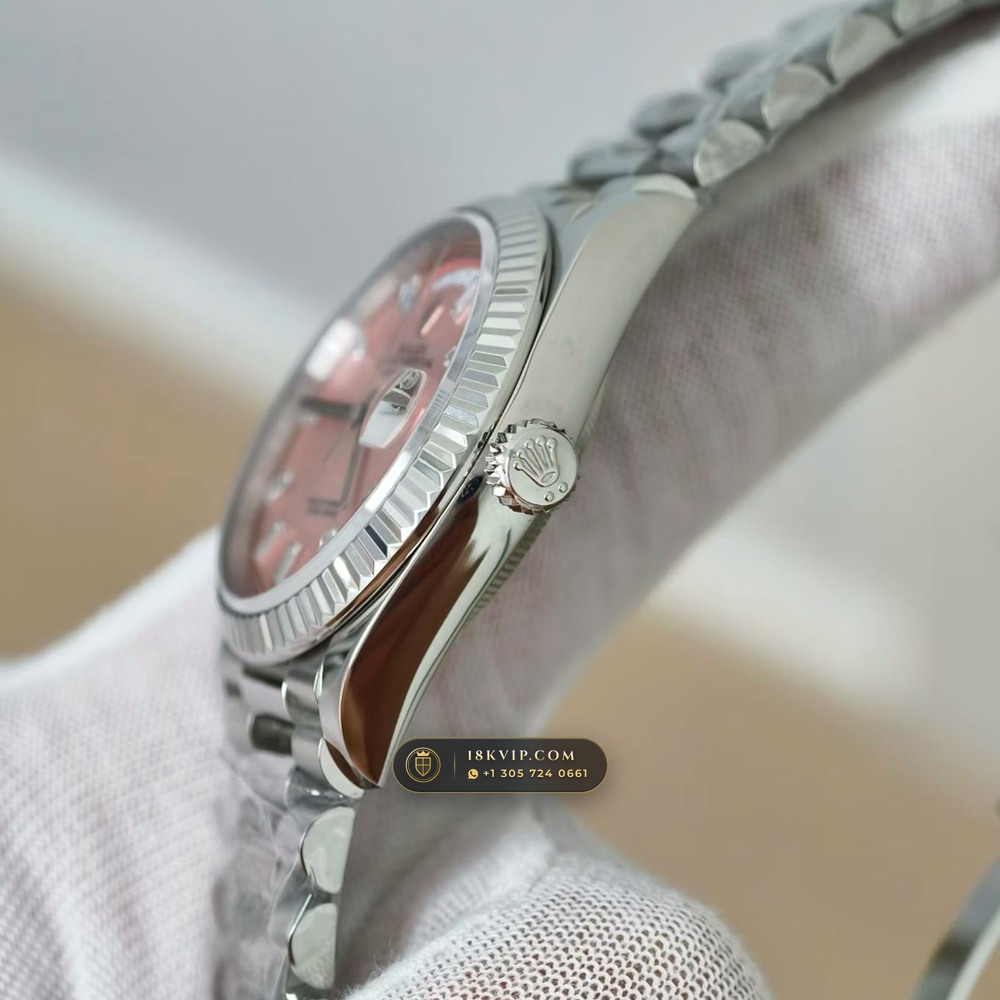 Rolex Day-Date 36 18K White Gold Ref. 128239 — Private Vault Edition — Studio Gallery Plate VI in 18K White Gold Au750 (183.4g Verified Mass, Rolex Manufacture Cal. 3255 - 70h Power Reserve)