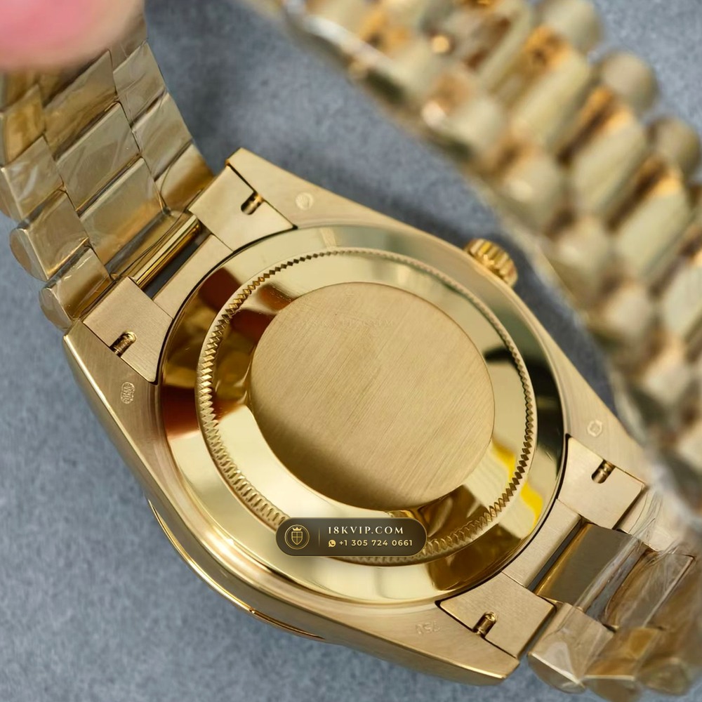 Rolex Day-Date 40 18K Yellow Gold Ref. 228238 — Private Vault Edition — Studio Gallery Plate V in 18K Yellow Gold Au750 (210.2g Verified Mass, Rolex Manufacture Cal. 3255 - 70h Power Reserve)