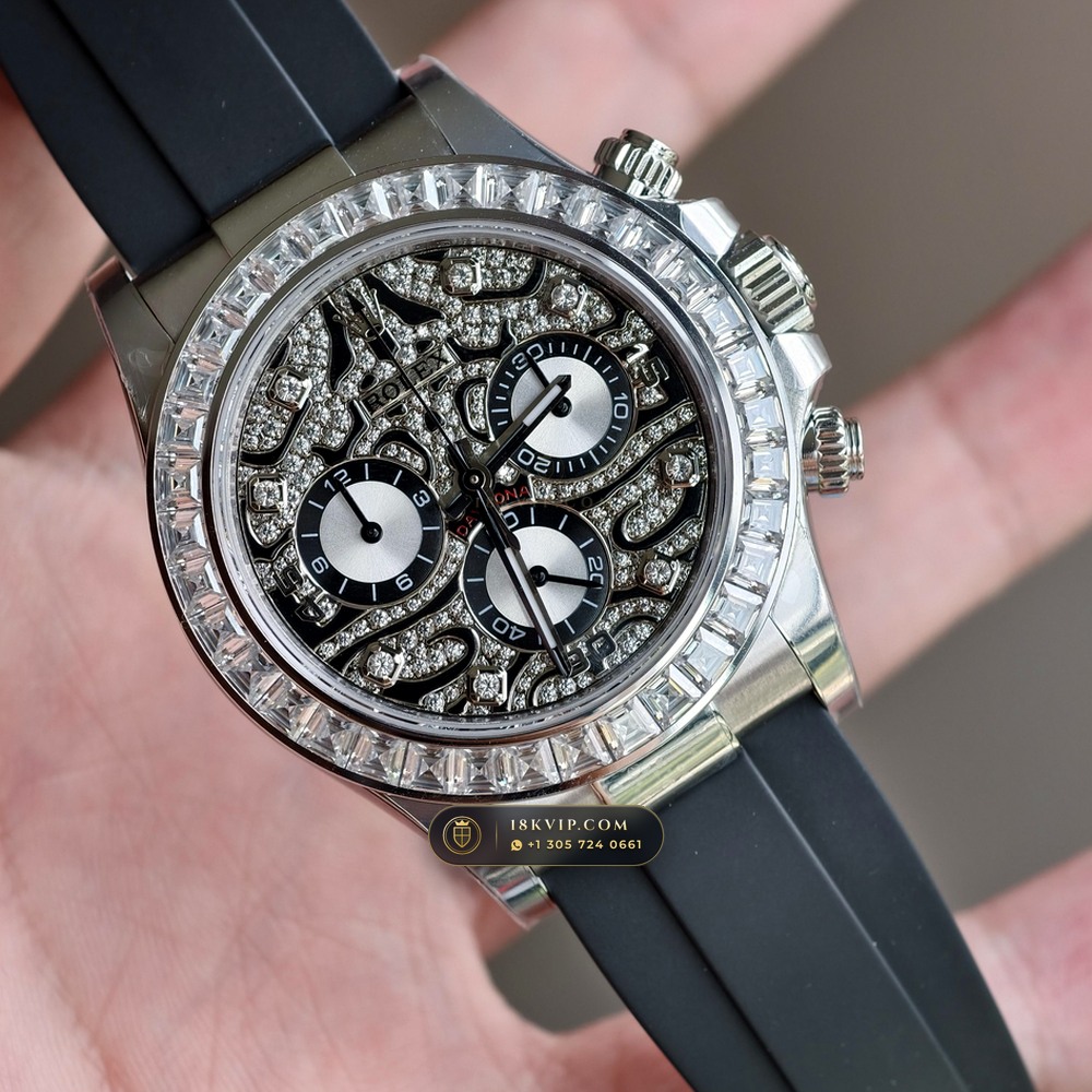 Rolex Cosmograph Daytona 18K White Gold Ref. 116589TBR — Private Vault Edition — Studio Gallery Plate II in 18K White Gold Au750 (167.0g Verified Mass, Rolex Manufacture Cal. 4130 - 72h Power Reserve)