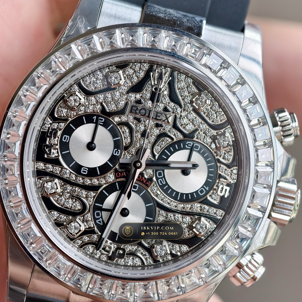 Rolex Cosmograph Daytona 18K White Gold Ref. 116589TBR — Private Vault Edition — Studio Gallery Plate IV in 18K White Gold Au750 (167.0g Verified Mass, Rolex Manufacture Cal. 4130 - 72h Power Reserve)