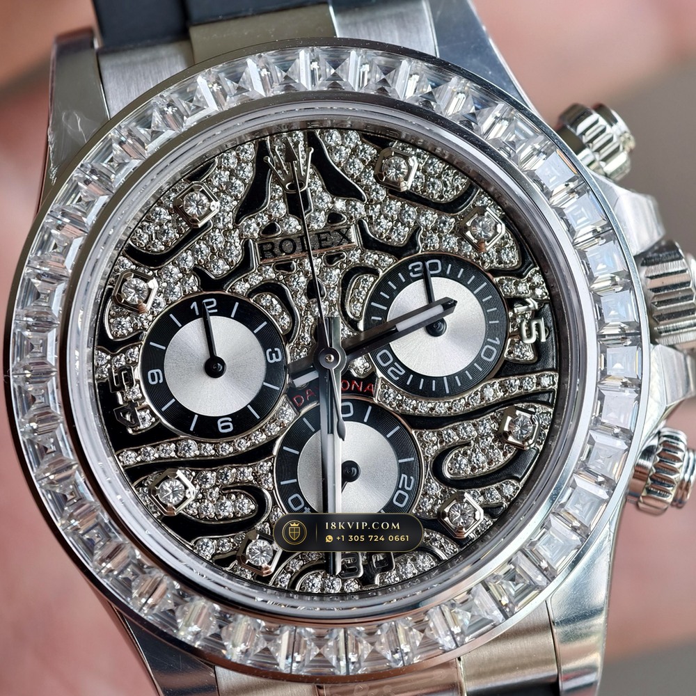 Rolex Cosmograph Daytona 18K White Gold Ref. 116589TBR — Private Vault Edition — Studio Gallery Plate V in 18K White Gold Au750 (167.0g Verified Mass, Rolex Manufacture Cal. 4130 - 72h Power Reserve)