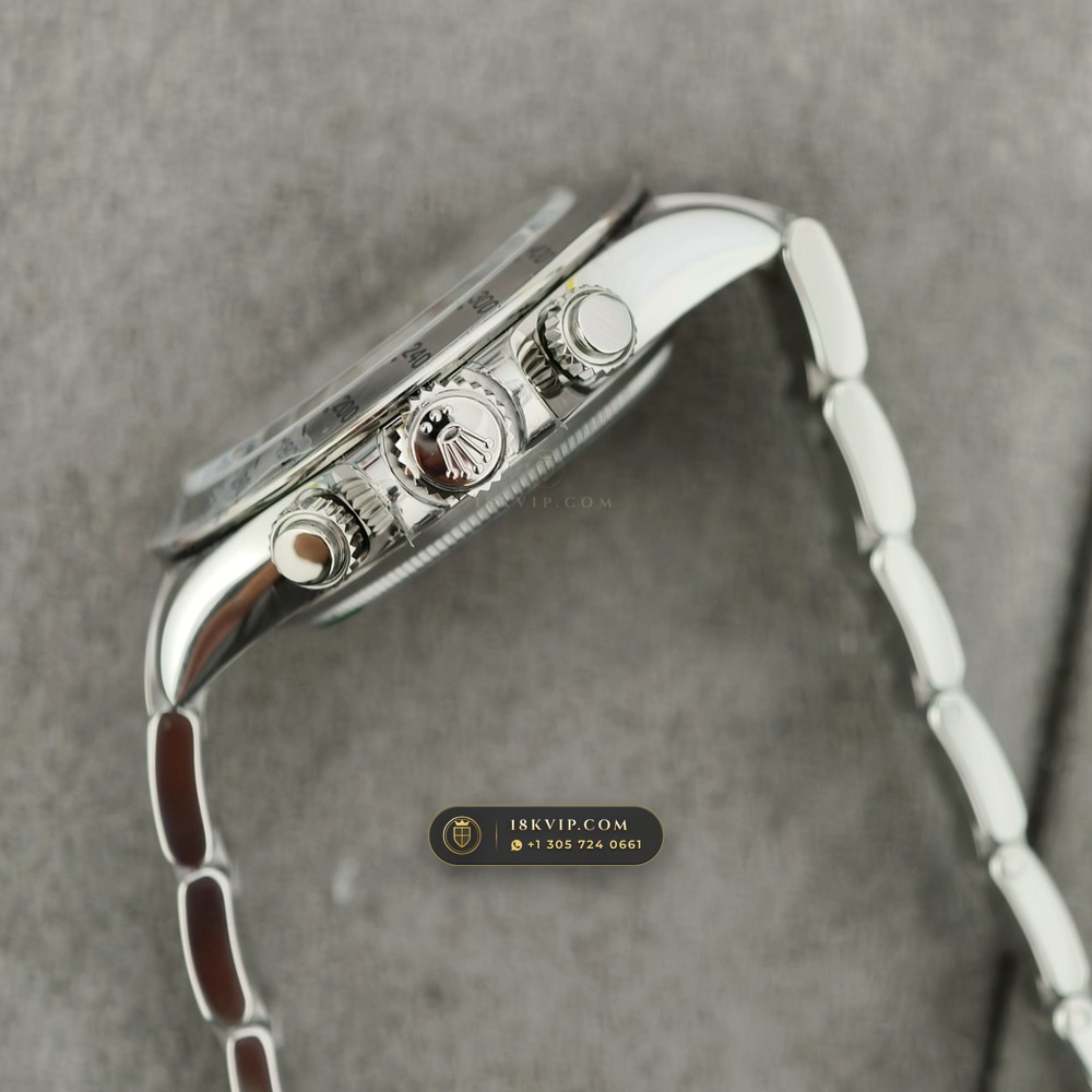 Rolex Cosmograph Daytona Ref. 116520 — Private Vault Edition — Studio Gallery Plate III in 904L Stainless Steel Custom Architecture (143.3g Verified Mass, Rolex Manufacture Cal. 4130 - 72h Power Reserve)