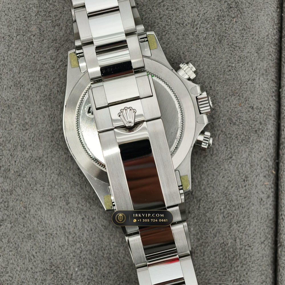 Rolex Cosmograph Daytona Ref. 116520 — Private Vault Edition — Studio Gallery Plate VI in 904L Stainless Steel Custom Architecture (143.3g Verified Mass, Rolex Manufacture Cal. 4130 - 72h Power Reserve)
