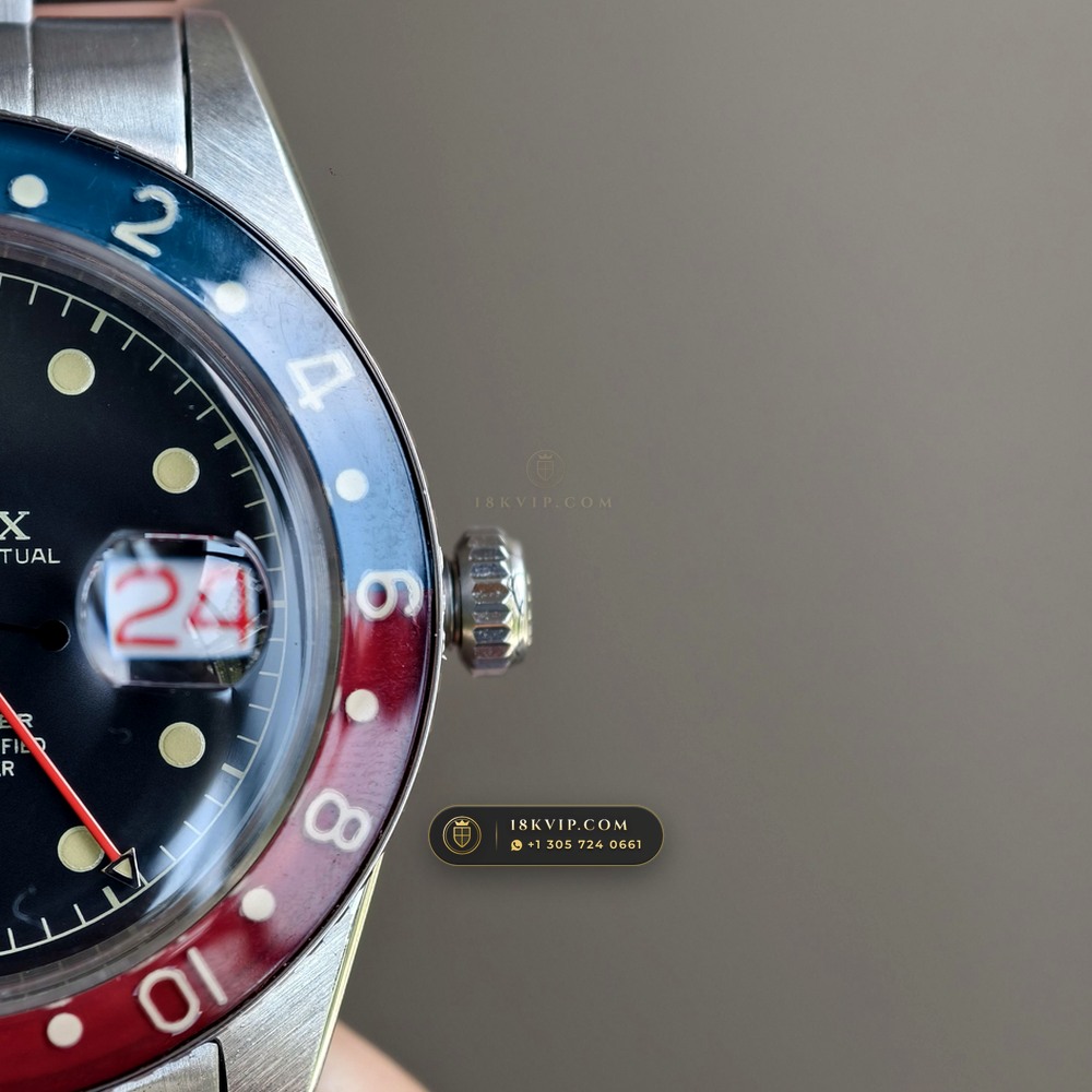 Rolex GMT-Master Vintage Ref. 6542 — Private Vault Edition — Studio Gallery Plate X in 904L Stainless Steel Custom Architecture (114.1g Verified Mass, Rolex Vintage Automatic Calibre)