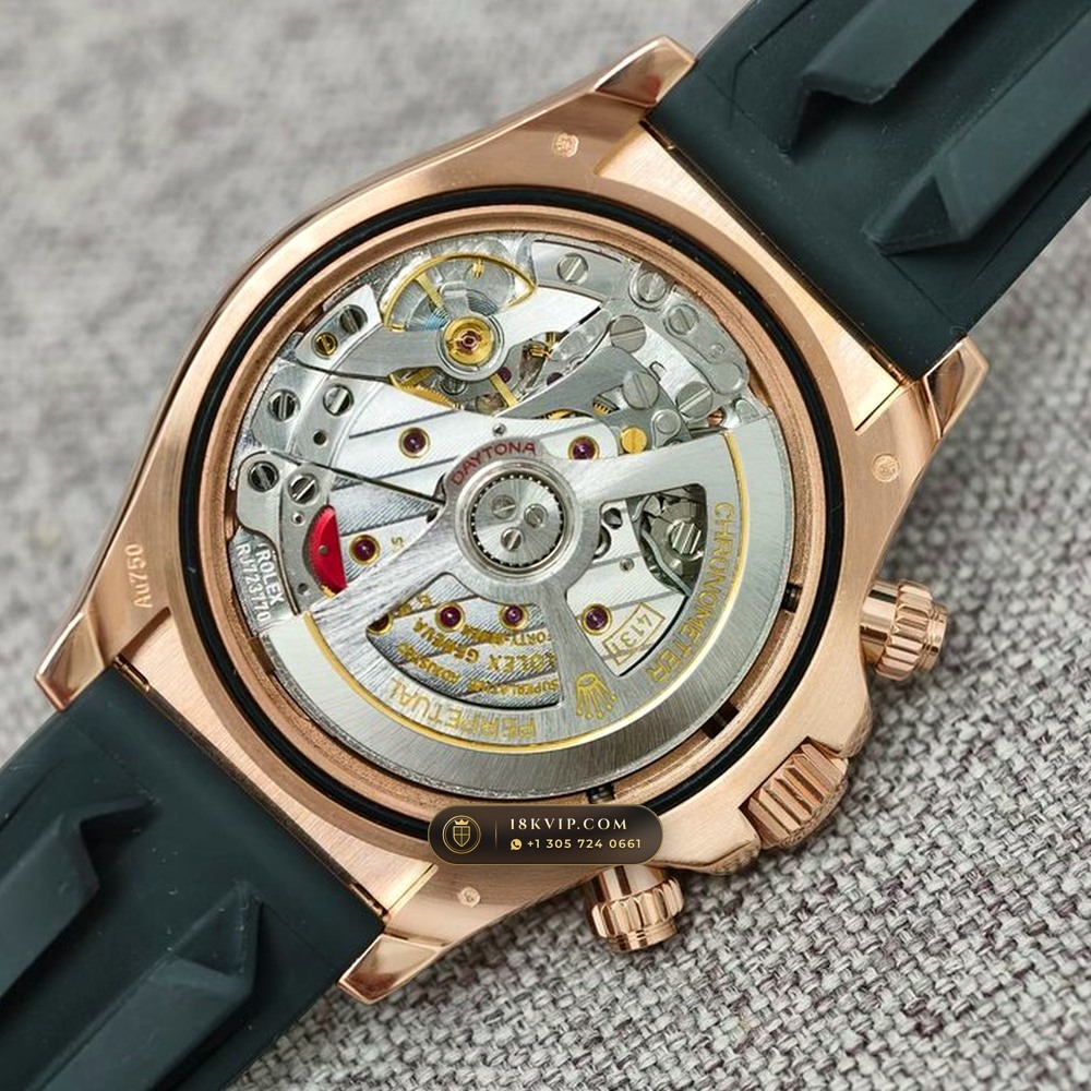 Rolex Cosmograph Daytona Gibeon Meteorite Dial & Oysterflex 18K Everose Gold Ref. 126515LN — Private Vault Edition — Studio Gallery Plate VI in 18K Rose Gold Au750 (160.8g Verified Mass, Rolex Manufacture Cal. 4131 - 72h Power Reserve)