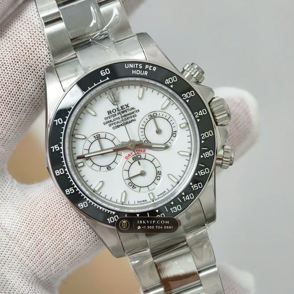 Rolex Cosmograph Daytona Ref. 126502 — Private Vault Edition — Studio Gallery Plate IV in 904L Stainless Steel Custom Architecture (143.4g Verified Mass, Rolex Manufacture Cal. 4131 - 72h Power Reserve)