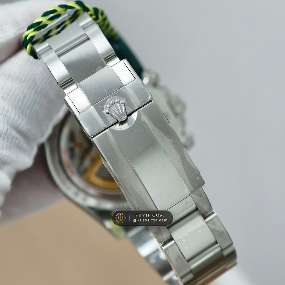 Rolex Cosmograph Daytona Ref. 126502 — Private Vault Edition — Studio Gallery Plate VI in 904L Stainless Steel Custom Architecture (143.4g Verified Mass, Rolex Manufacture Cal. 4131 - 72h Power Reserve)