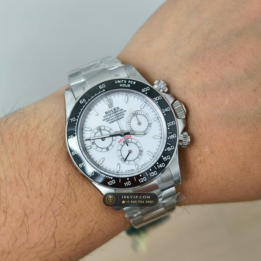 Rolex Cosmograph Daytona Ref. 126502 — Private Vault Edition — Studio Gallery Plate VIII in 904L Stainless Steel Custom Architecture (143.4g Verified Mass, Rolex Manufacture Cal. 4131 - 72h Power Reserve)