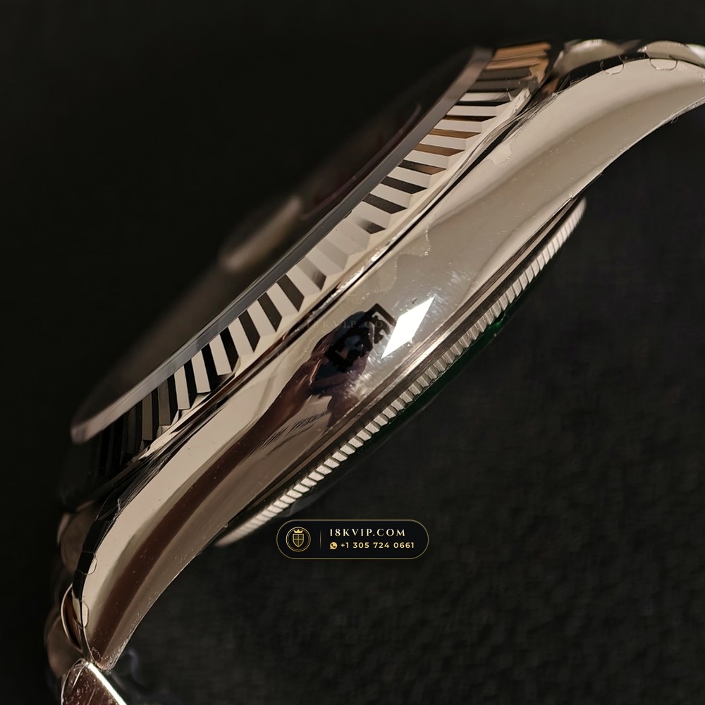 Rolex Datejust 41 Graduated Green Ombre Sunray Dial Ref. 126334 — Private Vault Edition — Studio Gallery Plate VI in 904L Stainless Steel Custom Architecture (136.7g Verified Mass, Rolex Manufacture Cal. 3235 - 70h Power Reserve)