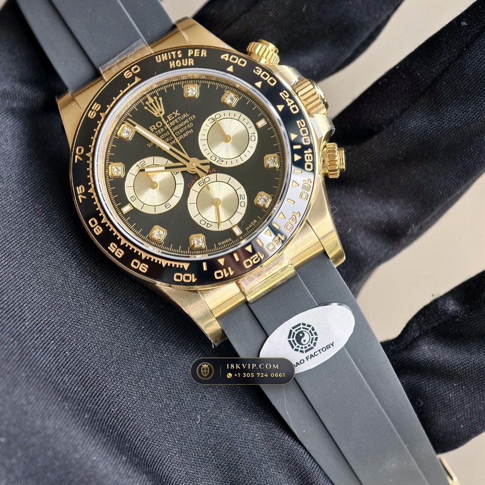 Rolex Cosmograph Daytona 18K Yellow Gold Ref. 116518LN — Private Vault Edition — Studio Gallery Plate II in 18K Yellow Gold Au750 (160.3g Verified Mass, Rolex Manufacture Cal. 4130 - 72h Power Reserve)