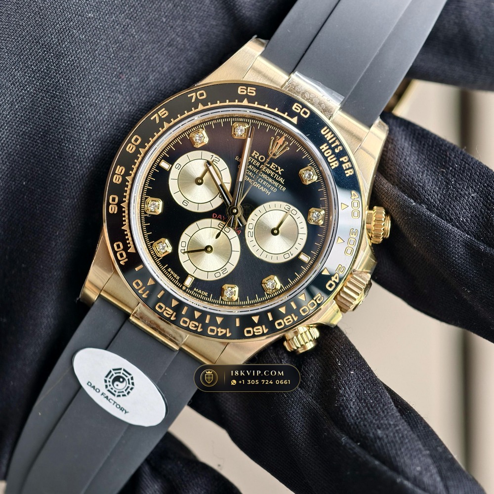 Rolex Cosmograph Daytona 18K Yellow Gold Ref. 116518LN — Private Vault Edition — Studio Gallery Plate III in 18K Yellow Gold Au750 (160.3g Verified Mass, Rolex Manufacture Cal. 4130 - 72h Power Reserve)