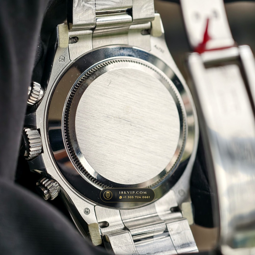 Rolex Cosmograph Daytona 18K White Gold Deep Crystal Optics Ref. 126509 — Private Vault Edition — Studio Gallery Plate VIII in 18K White Gold Au750 (216.3g Verified Mass, Rolex Manufacture Cal. 4131 - 72h Power Reserve)