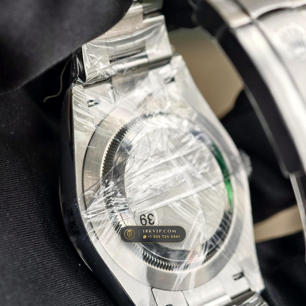 Rolex Oyster Perpetual 41 Celebration Turquoise Motif Dial Ref. 124300 — Private Vault Edition — Studio Gallery Plate VI in 904L Stainless Steel Custom Architecture (136.2g Verified Mass, Rolex Manufacture Cal. 3230 - 70h Power Reserve)