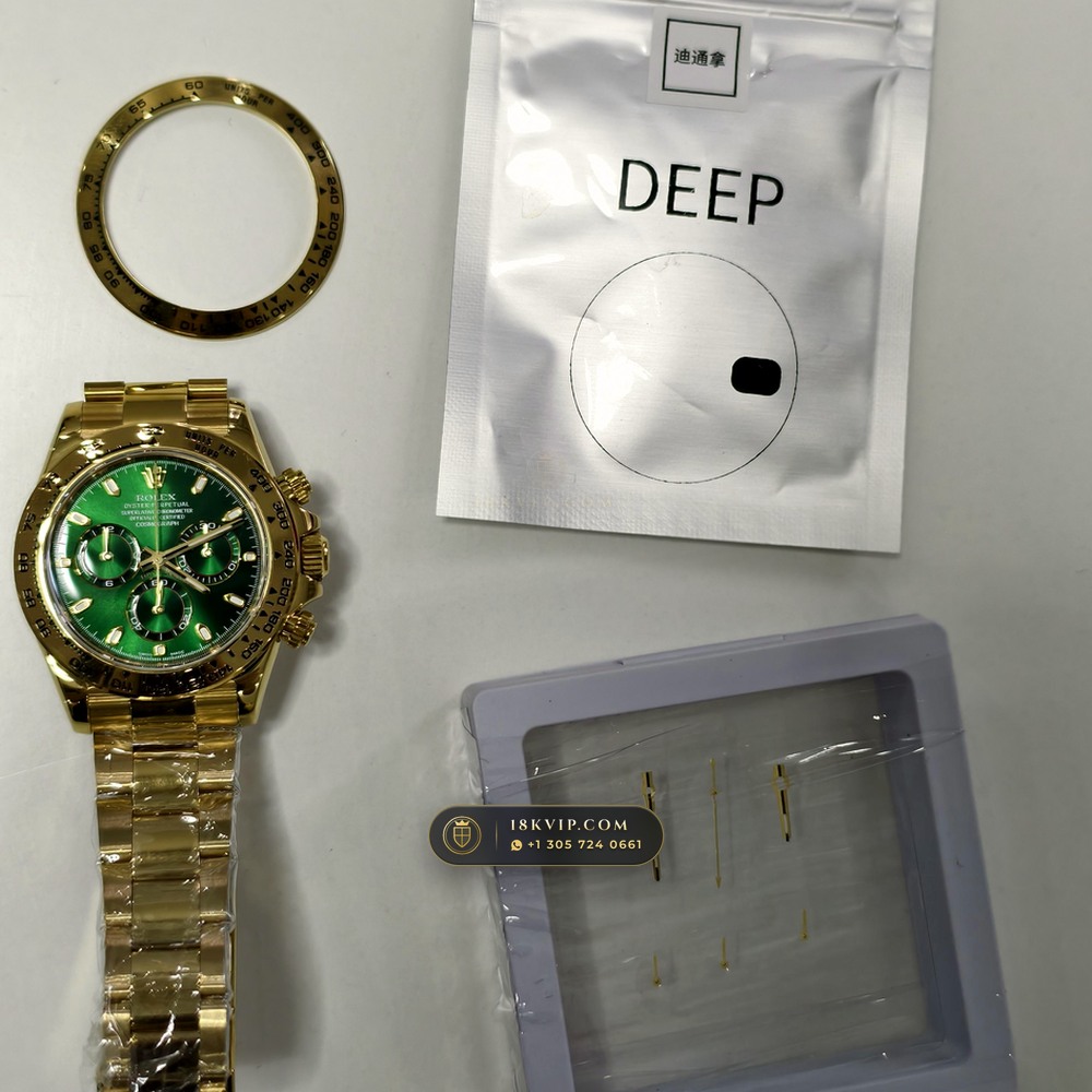 Rolex Cosmograph Daytona 18K Yellow Gold Ref. 116508 — Private Vault Edition — Studio Gallery Plate XI in 18K Yellow Gold Au750 (216.4g Verified Mass, Rolex Manufacture Cal. 4130 - 72h Power Reserve)