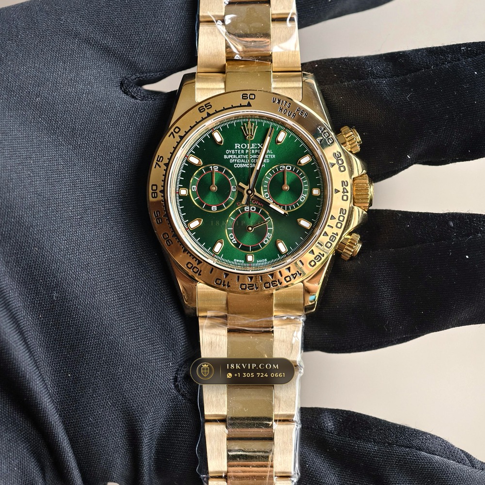 Rolex Cosmograph Daytona 18K Yellow Gold Ref. 116508 — Private Vault Edition — Studio Gallery Plate II in 18K Yellow Gold Au750 (216.4g Verified Mass, Rolex Manufacture Cal. 4130 - 72h Power Reserve)