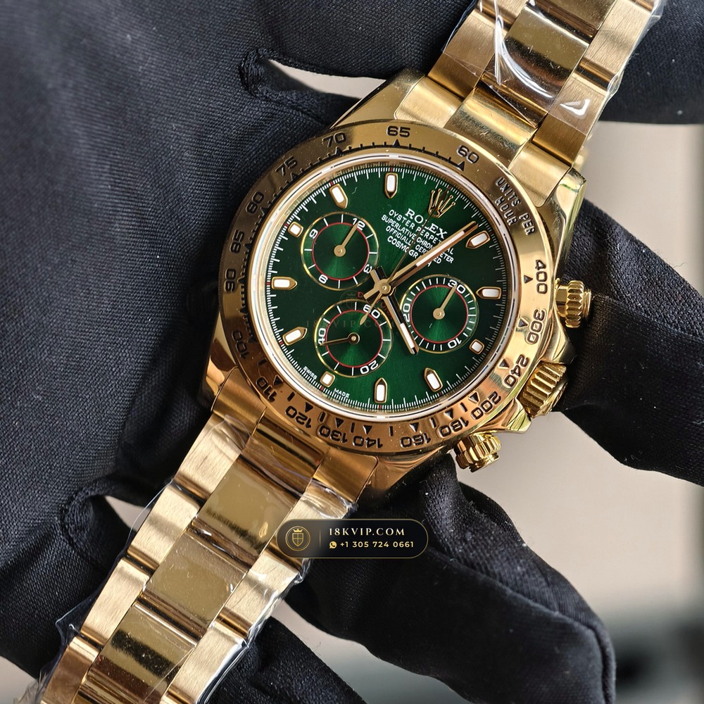 Rolex Cosmograph Daytona 18K Yellow Gold Ref. 116508 — Private Vault Edition — Studio Gallery Plate III in 18K Yellow Gold Au750 (216.4g Verified Mass, Rolex Manufacture Cal. 4130 - 72h Power Reserve)