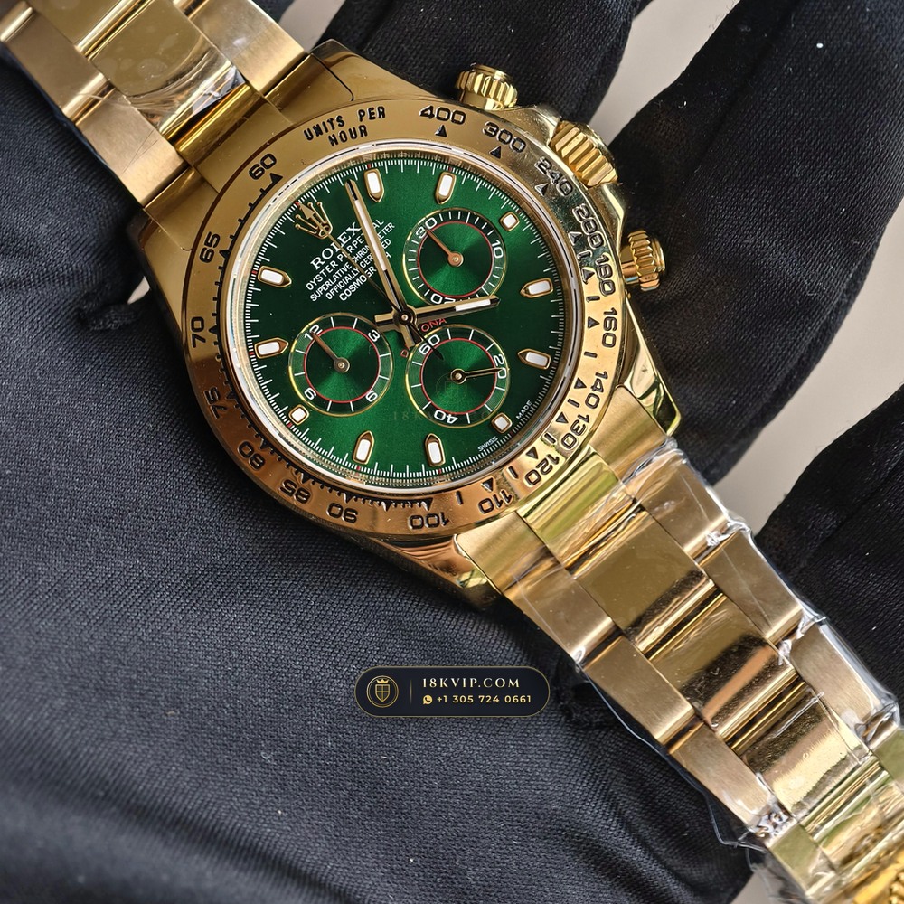 Rolex Cosmograph Daytona 18K Yellow Gold Ref. 116508 — Private Vault Edition — Studio Gallery Plate IV in 18K Yellow Gold Au750 (216.4g Verified Mass, Rolex Manufacture Cal. 4130 - 72h Power Reserve)