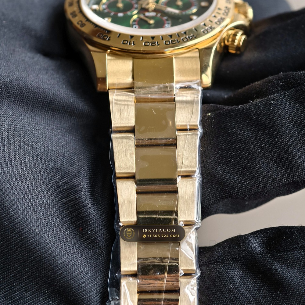 Rolex Cosmograph Daytona 18K Yellow Gold Ref. 116508 — Private Vault Edition — Studio Gallery Plate VIII in 18K Yellow Gold Au750 (216.4g Verified Mass, Rolex Manufacture Cal. 4130 - 72h Power Reserve)