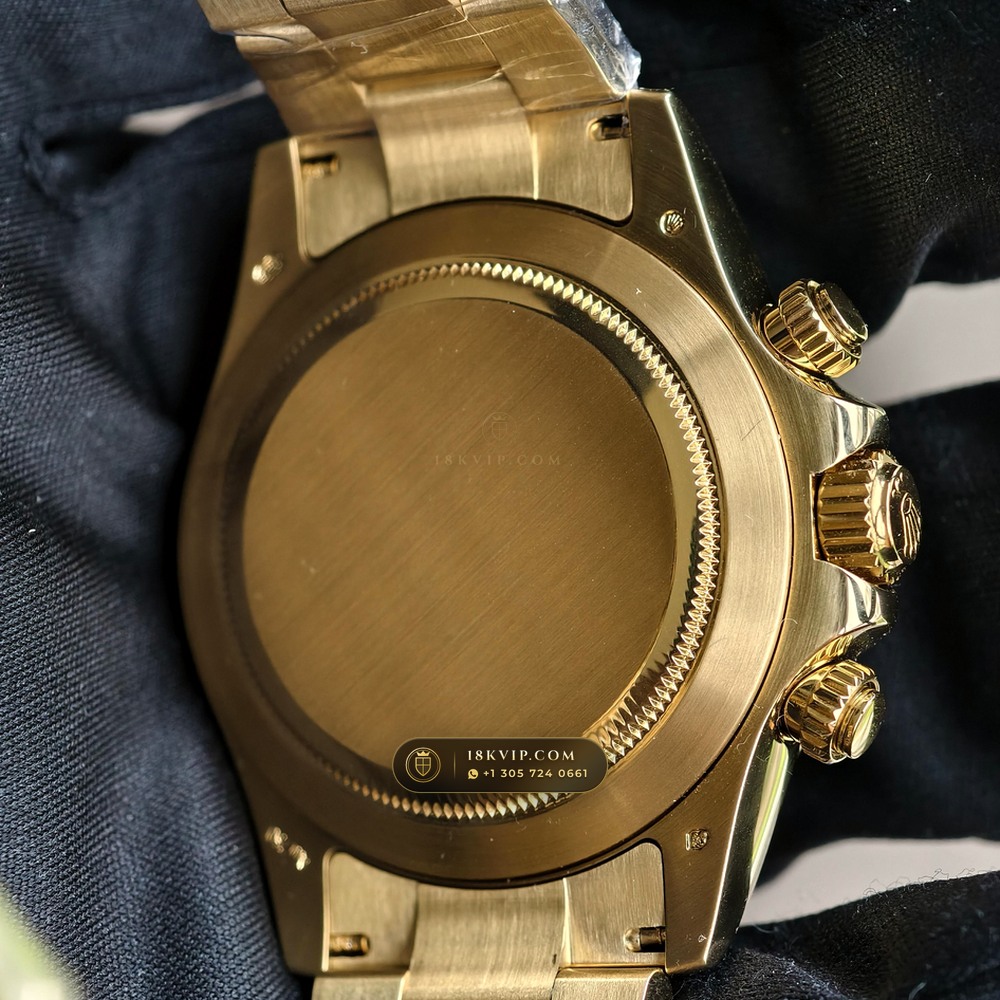 Rolex Cosmograph Daytona 18K Yellow Gold Ref. 116508 — Private Vault Edition — Studio Gallery Plate IX in 18K Yellow Gold Au750 (216.4g Verified Mass, Rolex Manufacture Cal. 4130 - 72h Power Reserve)