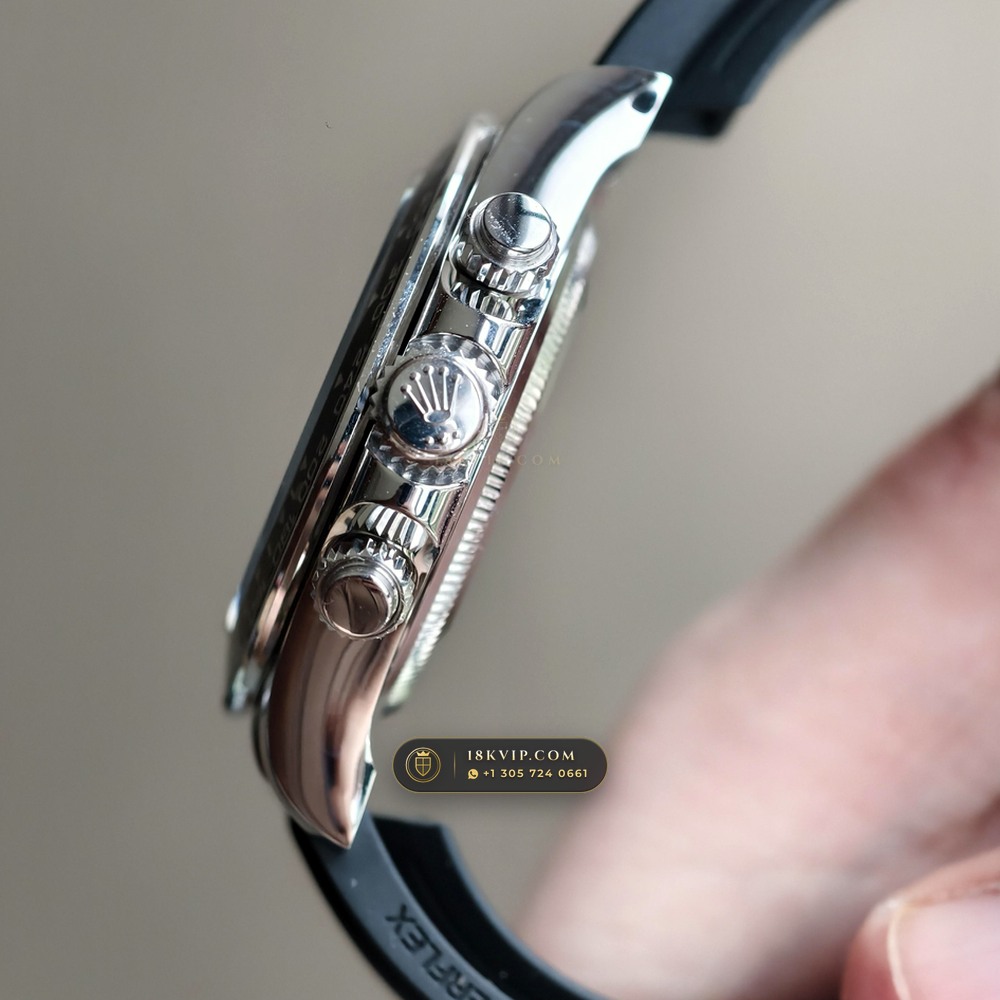 Rolex Cosmograph Daytona Gibeon Meteorite Dial 18K White Gold Ref. 126519 — Private Vault Edition — Studio Gallery Plate IV in 18K White Gold Au750 (160.6g Verified Mass, Rolex Manufacture Cal. 4131 - 72h Power Reserve)