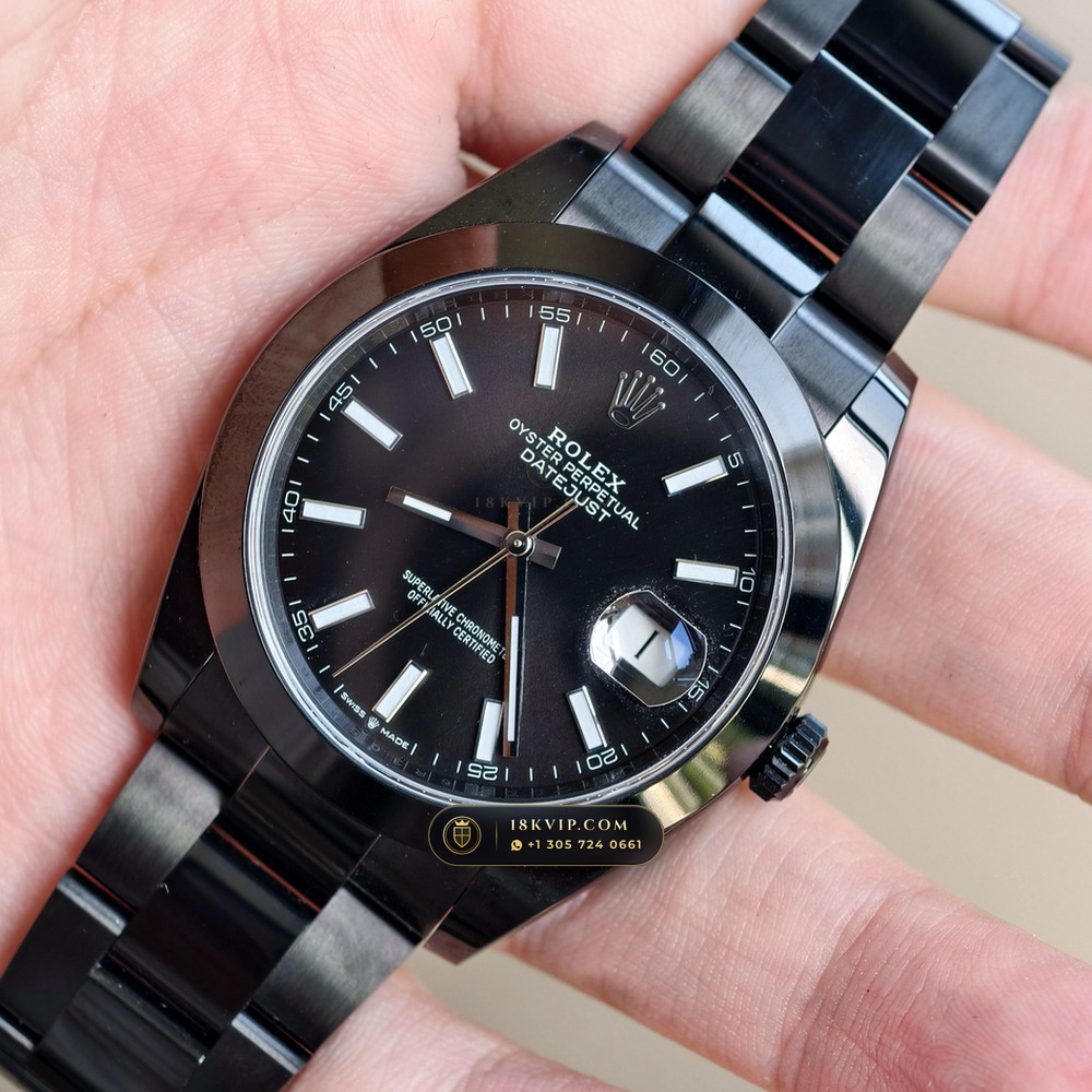 Rolex Datejust 41 Ref. 126300 — Private Vault Edition — Studio Gallery Plate III in 904L Stainless Steel Custom Architecture (136.1g Verified Mass, Rolex Manufacture Cal. 3235 - 70h Power Reserve)