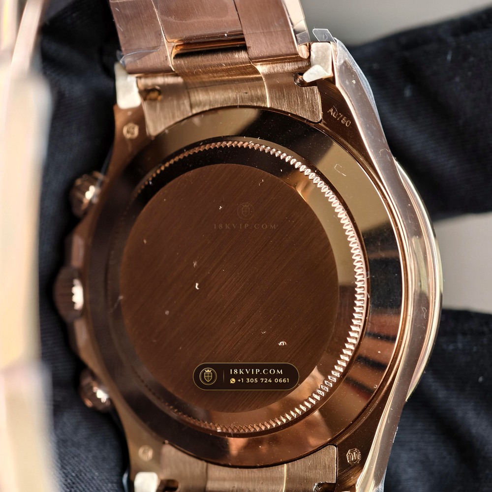 Rolex Cosmograph Daytona 18K Everose Gold Chronometer Regulated Spec Ref. 126505 — Private Vault Edition — Studio Gallery Plate V in 18K Rose Gold Au750 (216.6g Verified Mass, Rolex Manufacture Cal. 4131 - 72h Power Reserve)