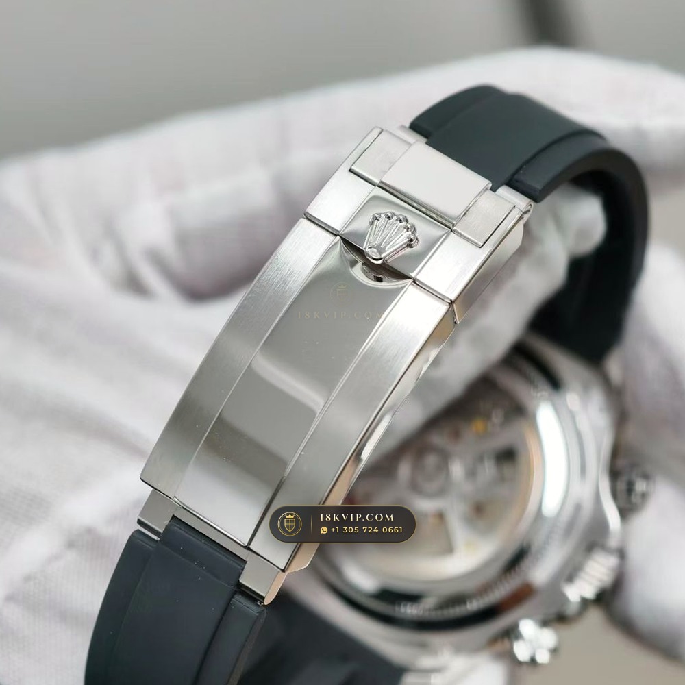Rolex Cosmograph Daytona Gibeon Meteorite Dial 18K White Gold Free-Sprung Calibre Ref. 126519 — Private Vault Edition — Studio Gallery Plate V in 18K White Gold Au750 (160.7g Verified Mass, Rolex Manufacture Cal. 4131 - 72h Power Reserve)