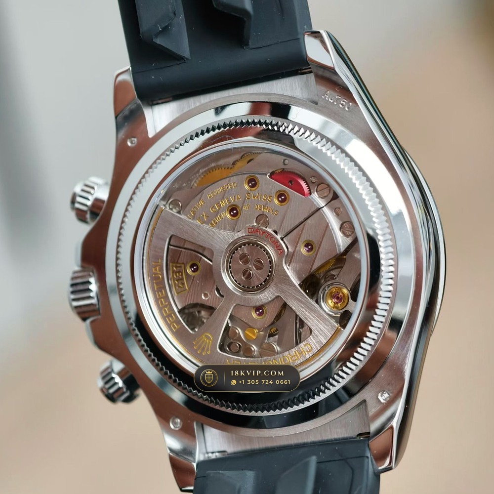 Rolex Cosmograph Daytona Gibeon Meteorite Dial 18K White Gold Free-Sprung Calibre Ref. 126519 — Private Vault Edition — Studio Gallery Plate VI in 18K White Gold Au750 (160.7g Verified Mass, Rolex Manufacture Cal. 4131 - 72h Power Reserve)