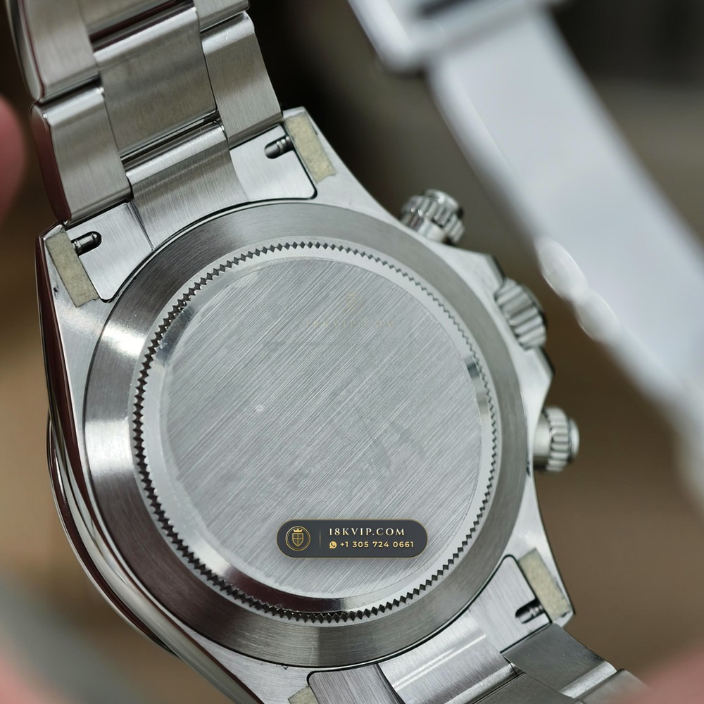 Rolex Cosmograph Daytona Deep Crystal Optics Ref. 116520 — Private Vault Edition — Studio Gallery Plate V in 904L Stainless Steel Custom Architecture (143.6g Verified Mass, Rolex Manufacture Cal. 4130 - 72h Power Reserve)