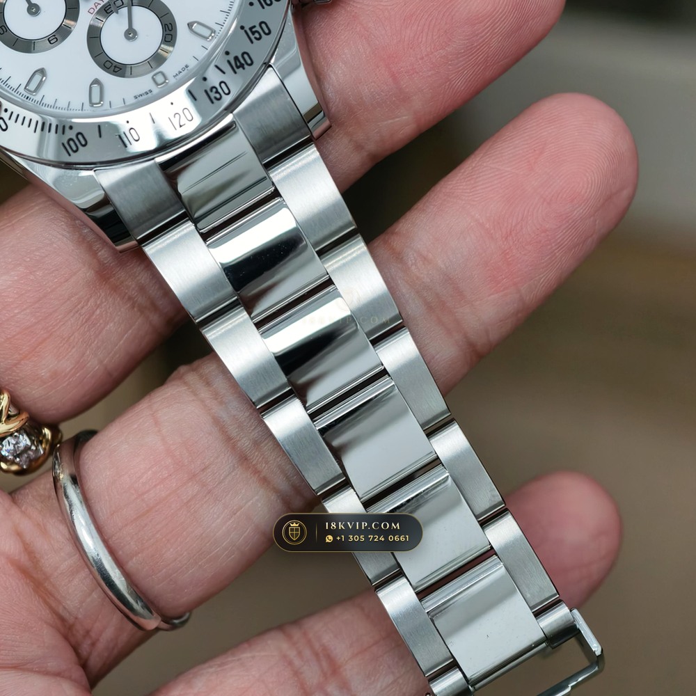 Rolex Cosmograph Daytona Deep Crystal Optics Ref. 116520 — Private Vault Edition — Studio Gallery Plate VII in 904L Stainless Steel Custom Architecture (143.6g Verified Mass, Rolex Manufacture Cal. 4130 - 72h Power Reserve)