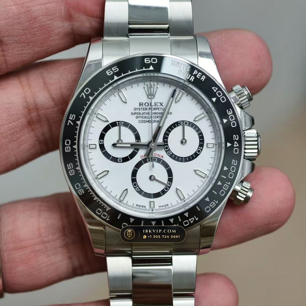 Rolex Cosmograph Daytona Geneva Atelier Spec Ref. 126500 — Private Vault Edition — Studio Gallery Plate II in 904L Stainless Steel Custom Architecture (143.2g Verified Mass, Rolex Manufacture Cal. 4131 - 72h Power Reserve)