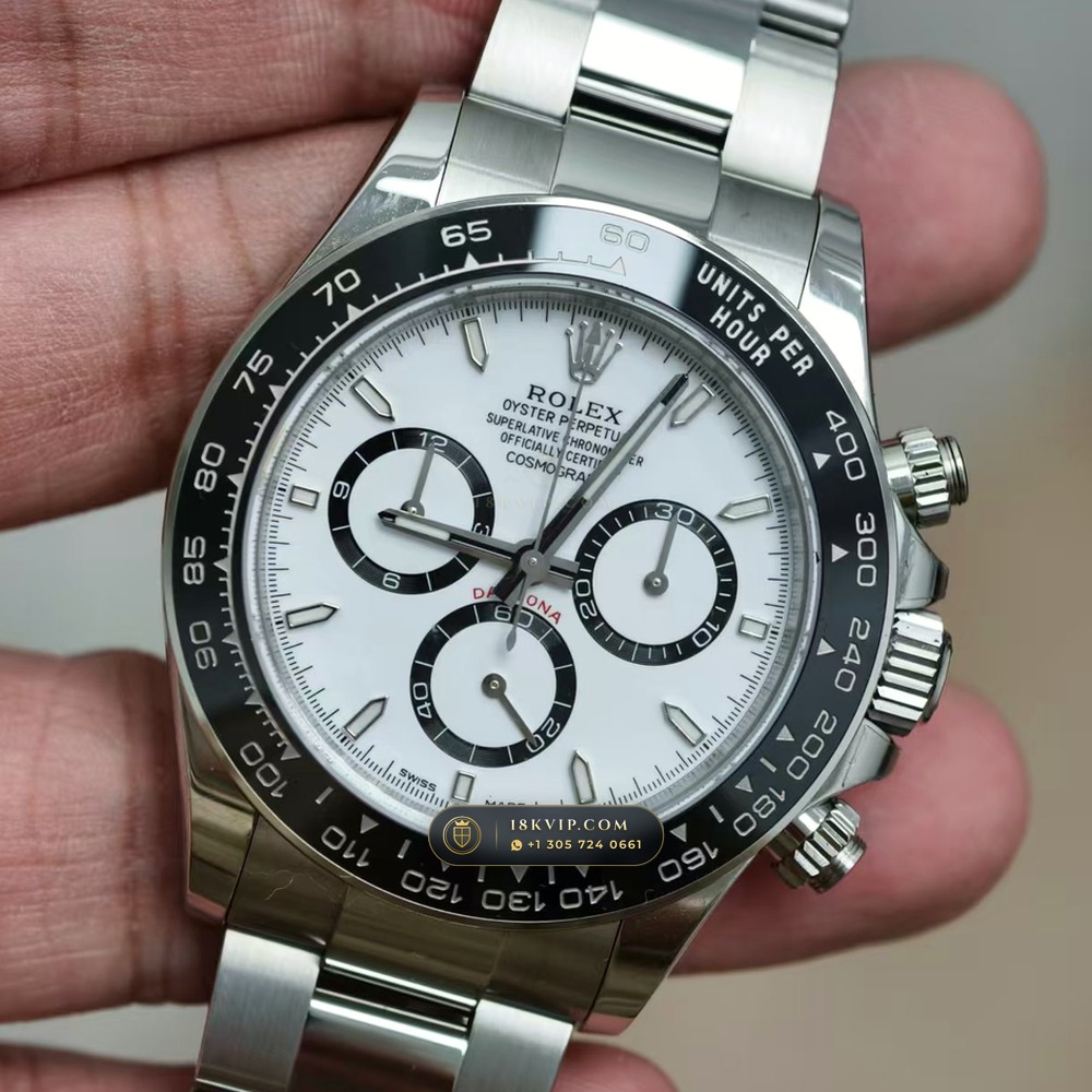 Rolex Cosmograph Daytona Geneva Atelier Spec Ref. 126500 — Private Vault Edition — Studio Gallery Plate III in 904L Stainless Steel Custom Architecture (143.2g Verified Mass, Rolex Manufacture Cal. 4131 - 72h Power Reserve)