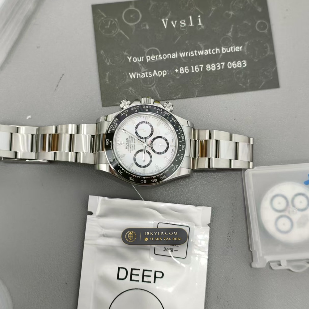 Rolex Cosmograph Daytona Geneva Atelier Spec Ref. 126500 — Private Vault Edition — Studio Gallery Plate VIII in 904L Stainless Steel Custom Architecture (143.2g Verified Mass, Rolex Manufacture Cal. 4131 - 72h Power Reserve)