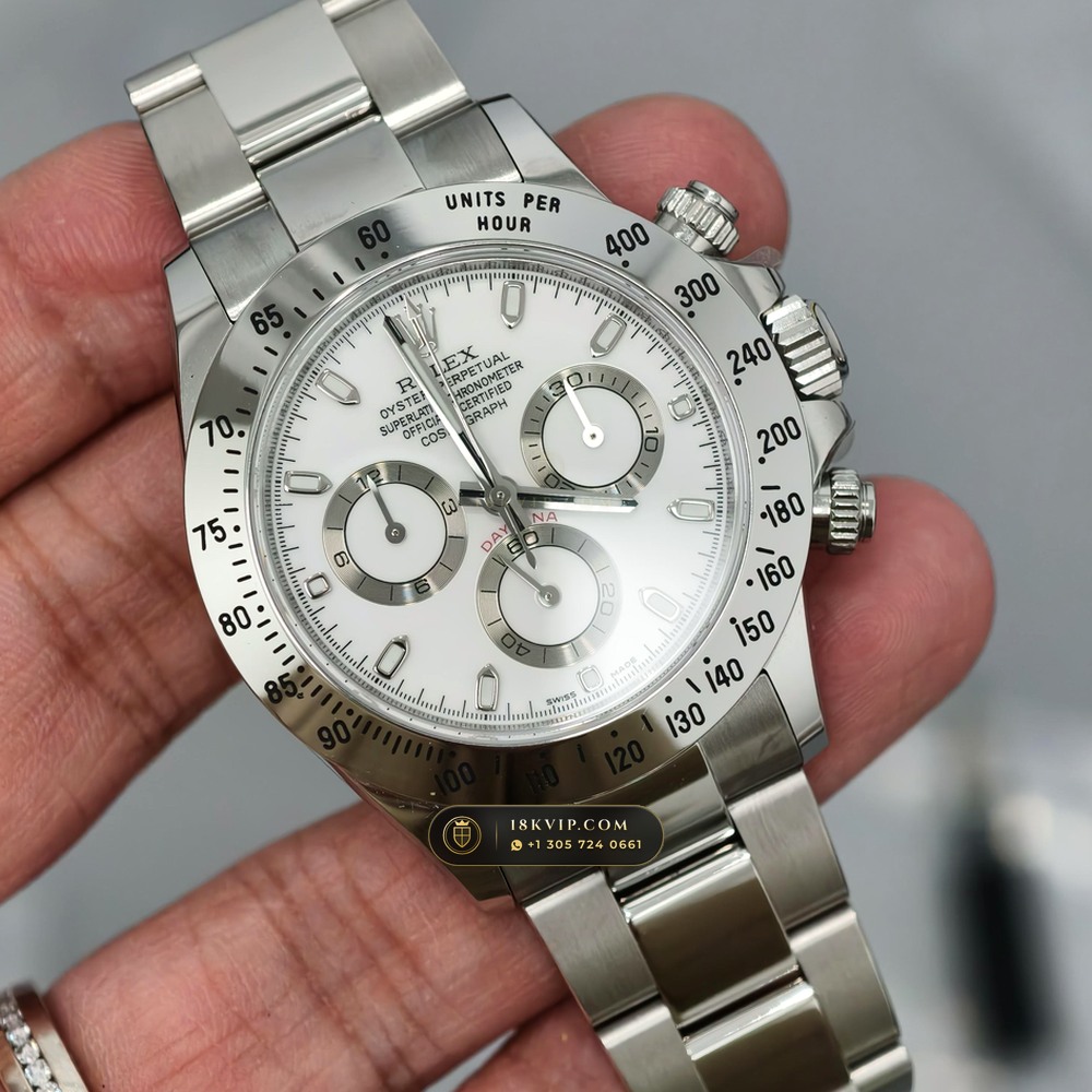 Rolex Cosmograph Daytona Geneva Atelier Spec Ref. 116520 — Private Vault Edition — Studio Gallery Plate II in 904L Stainless Steel Custom Architecture (143.4g Verified Mass, Rolex Manufacture Cal. 4130 - 72h Power Reserve)