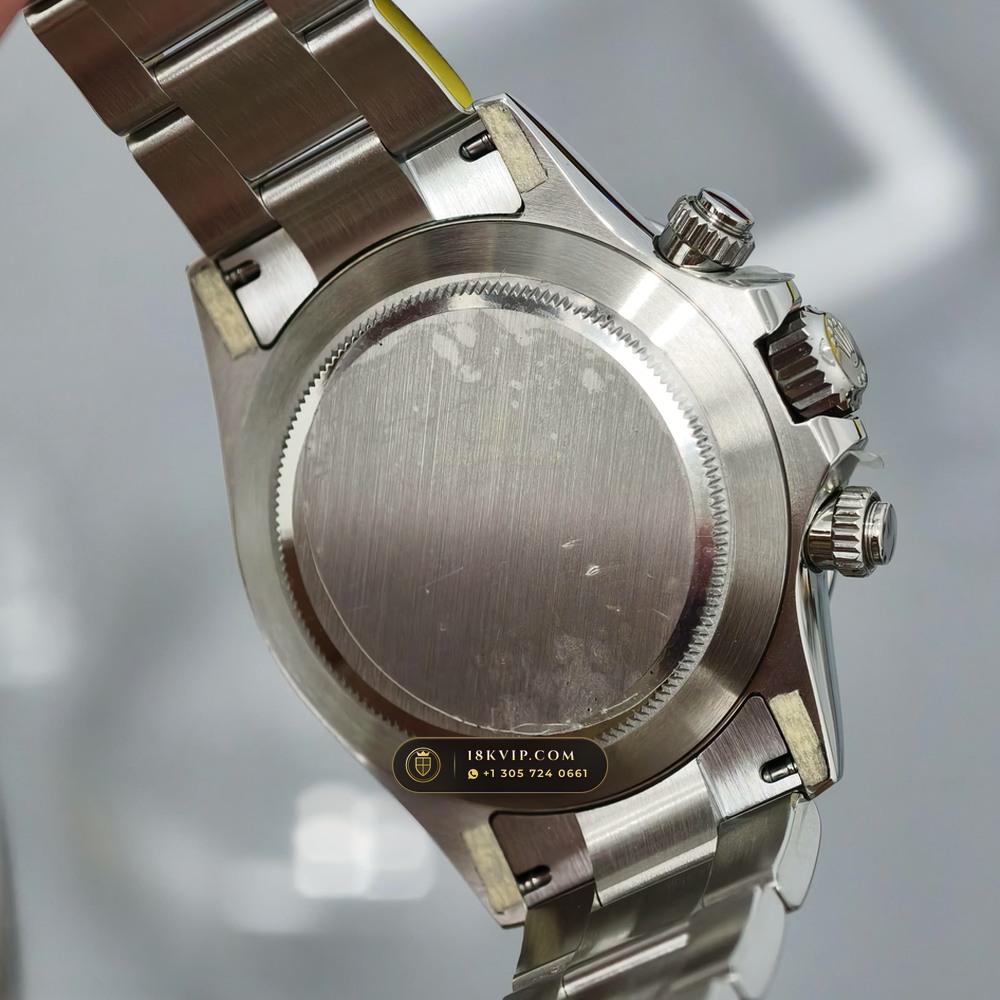Rolex Cosmograph Daytona Geneva Atelier Spec Ref. 116520 — Private Vault Edition — Studio Gallery Plate VI in 904L Stainless Steel Custom Architecture (143.4g Verified Mass, Rolex Manufacture Cal. 4130 - 72h Power Reserve)