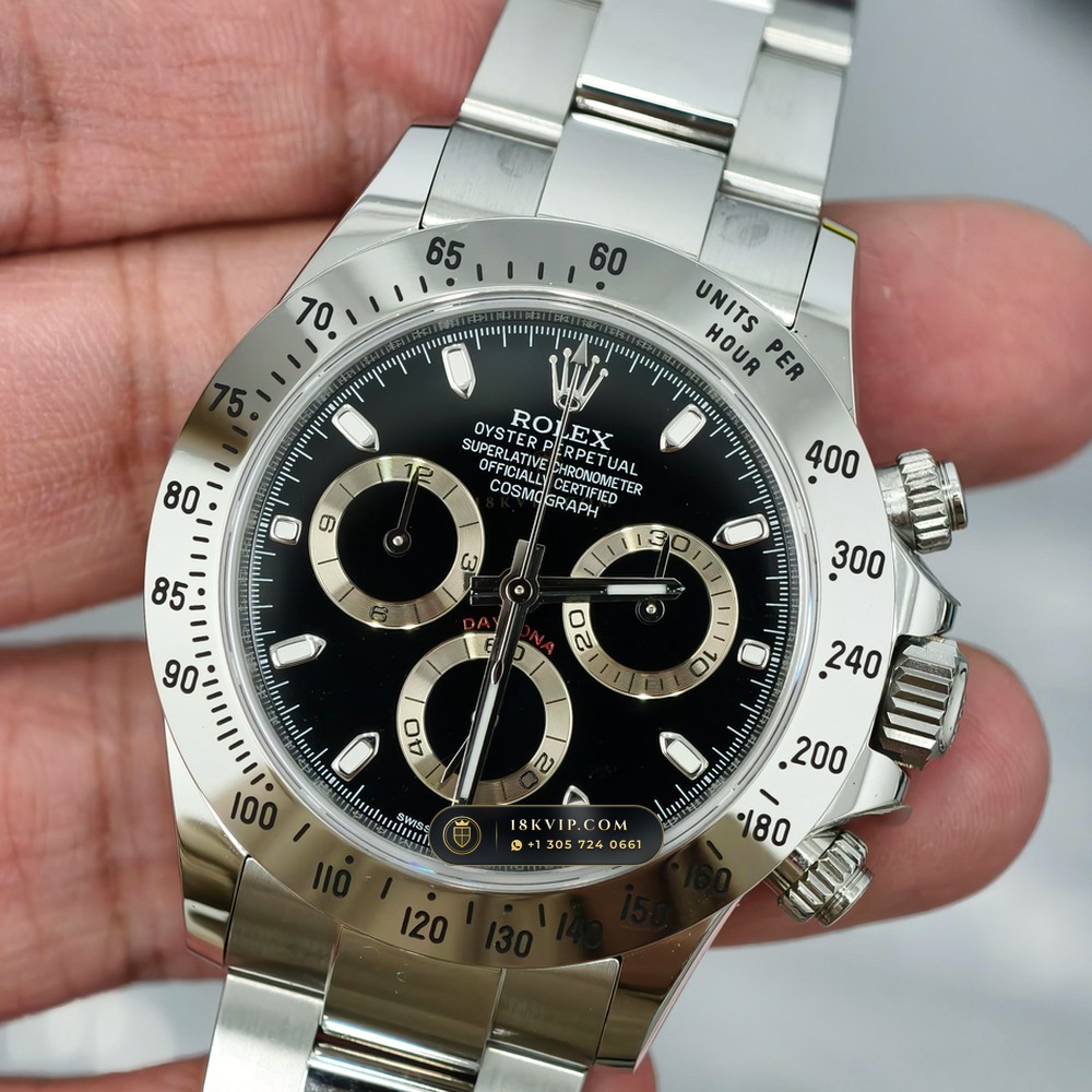 Rolex Cosmograph Daytona Chronometer Regulated Spec Ref. 116520 — Private Vault Edition — Studio Gallery Plate III in 904L Stainless Steel Custom Architecture (143.2g Verified Mass, Rolex Manufacture Cal. 4130 - 72h Power Reserve)