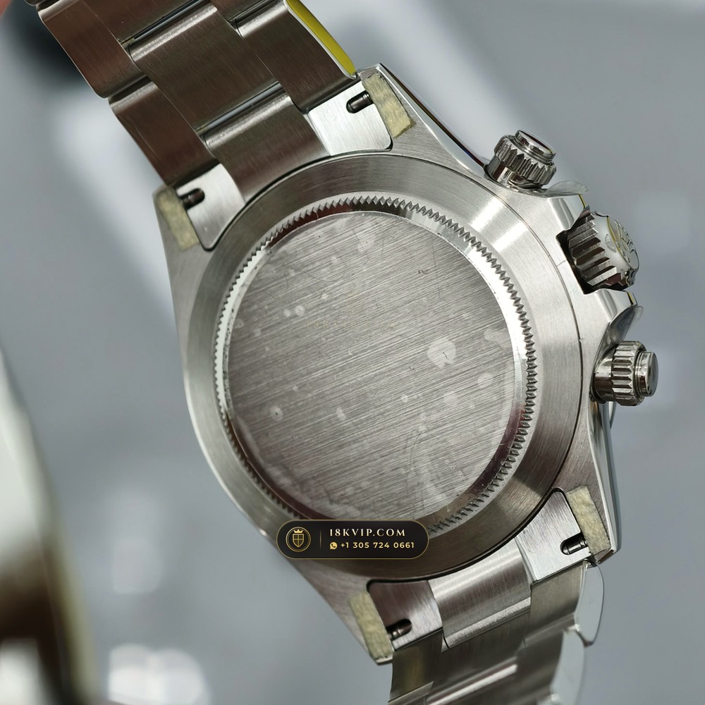 Rolex Cosmograph Daytona Chronometer Regulated Spec Ref. 116520 — Private Vault Edition — Studio Gallery Plate VI in 904L Stainless Steel Custom Architecture (143.2g Verified Mass, Rolex Manufacture Cal. 4130 - 72h Power Reserve)