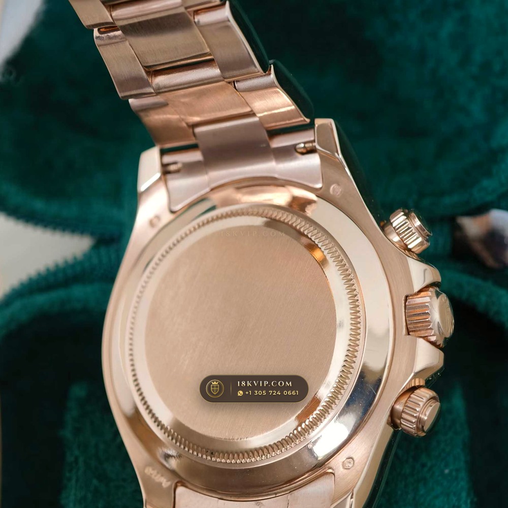 Rolex Cosmograph Daytona Gibeon Meteorite Dial 18K Everose Gold Ref. 116505 — Private Vault Edition — Studio Gallery Plate VIII in 18K Rose Gold Au750 (216.1g Verified Mass, Rolex Manufacture Cal. 4130 - 72h Power Reserve)