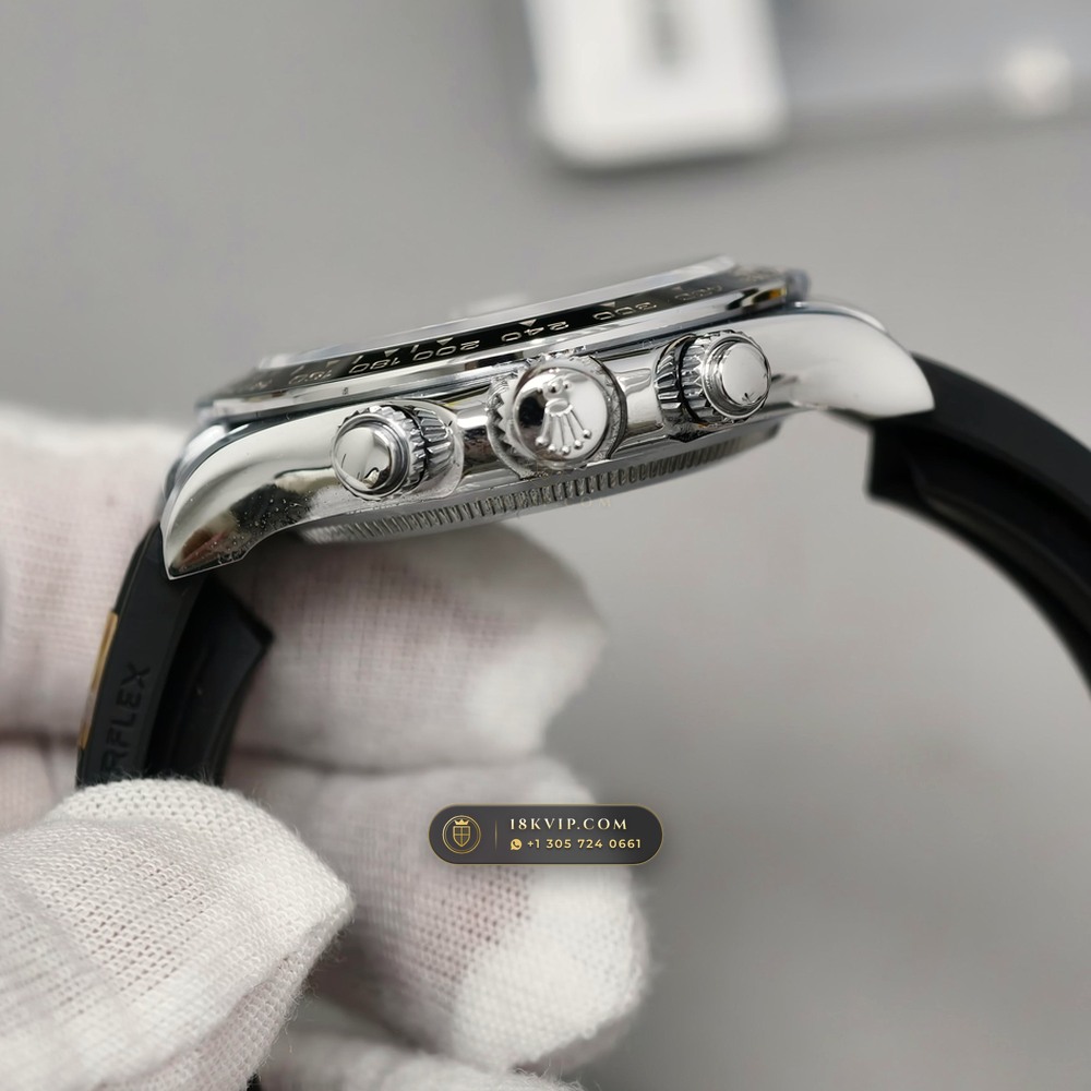 Rolex Cosmograph Daytona Ghost Slate Grey Dial 18K White Gold Ref. 126519LN — Private Vault Edition — Studio Gallery Plate V in 18K White Gold Au750 (160.8g Verified Mass, Rolex Manufacture Cal. 4131 - 72h Power Reserve)