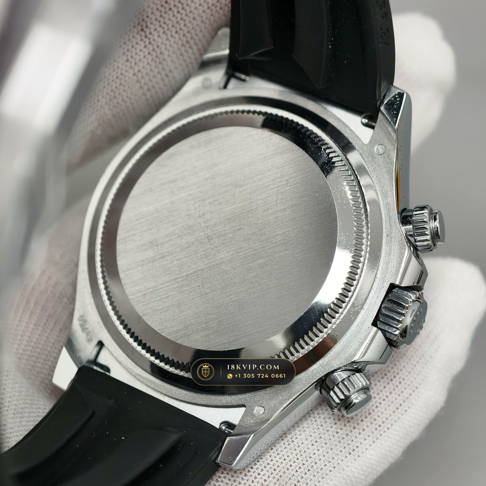 Rolex Cosmograph Daytona Ghost Slate Grey Dial 18K White Gold Ref. 126519LN — Private Vault Edition — Studio Gallery Plate VII in 18K White Gold Au750 (160.8g Verified Mass, Rolex Manufacture Cal. 4131 - 72h Power Reserve)